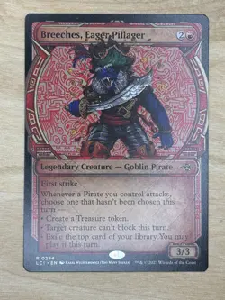 Breeches, Eager Pillager (Showcase) The Lost Caverns of Ixalan NM - Image 1