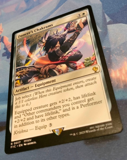 Dancer's Chakrams - Final Fantasy Commander - NM (see pics) MTG - Image 3