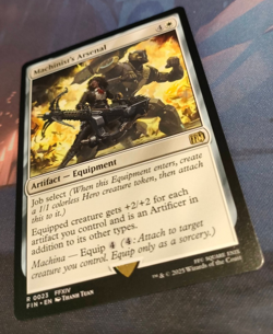 Machinist's Arsenal - Final Fantasy - Rare - NM (see pics) MTG - Image 3