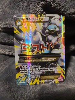 Pokemon Mega M Altaria EX Full Art Ultra Rare Holo 121/124 Fates Collide (Lp) - Image 1