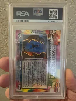 PSA 10 GEM MINT 1999 TOPPS POKEMON MOVIE EDITION MEWTWO LEAVING THE NEST #4 - Image 2