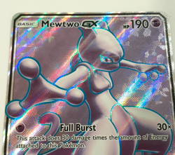 Pokemon Mewtwo GX Full Art Holo TCG Shining Legends 72/73 - nice! see photos! - Image 3