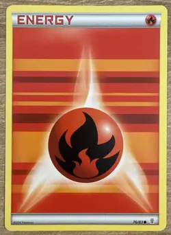 Pokemon TCG Fire Energy Generations 76/83 Regular NM - Image 1