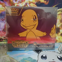 Obsidian Flames Pokemon Center Elite Trainer Box with Protector - Image 1