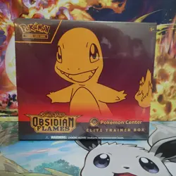 Obsidian Flames Pokemon Center Elite Trainer Box with Protector - Image 2