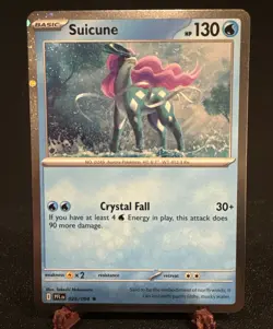 Pokemon Suicune 026/094 Phantasmal Flames (Cosmos Holo) Knockout Box Exclusive - Image 1