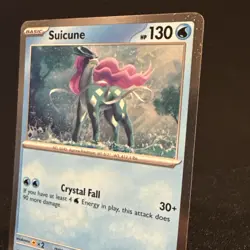 Pokemon Suicune 026/094 Phantasmal Flames (Cosmos Holo) Knockout Box Exclusive - Image 3