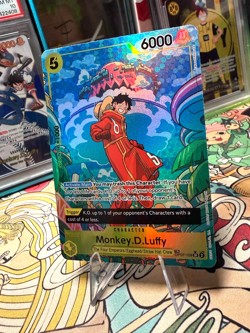 Monkey.D.Luffy (TR) OP07-109 Two Legends Foil One Piece tcg Treasure Rare - Image 3