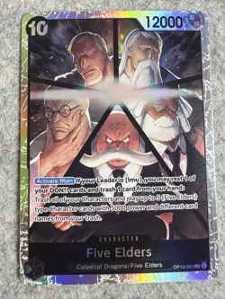 Five Elders Alt Art (OP13-082 SR) One Piece TCG (ENGLISH) - Image 1