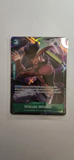 Dracule Mihawk Illustration Box Vol.4 ST12-003 SR One Piece - Image 1