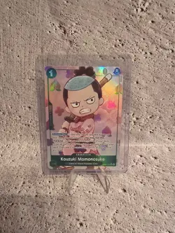 One Piece Tcg Kouzuki Momonosuke Op01-041(Prb01) Alt Art Eng Nm - Image 1
