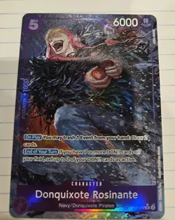 Donquixote Rosinante One Piece TCG OP10-072 SR Alternative Art Secret Rare - Image 1