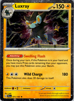 Luxray - (Cosmos Holo) Promo Miscellaneous Cards & Products 071/193 NM Holo - Image 1
