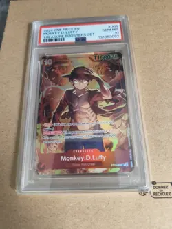 2024 Monkey D. Luffy Treasure Booster Set One Piece Promotion Card PSA 10 - Image 2