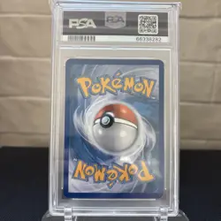 Pokemon Eevee TCG Black White Promo Holo Card BW94 Black Star PSA 8 - Image 2