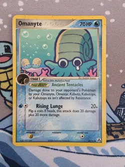Pokemon Omanyte 60/92 Non-Holo Legend Maker 2006 Card - Image 1