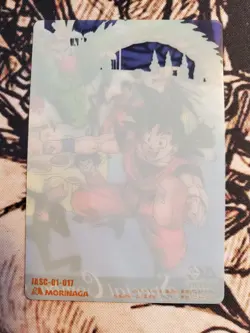 Onepiece Dragon Ball collaboration Card Morinaga Limited 40th Jump Japanese F/Sh - Image 2