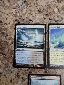 5 Dual Land - Coldsnap - 1x of each NM Collector Sets Magic MTG Snow Mana - Image 3
