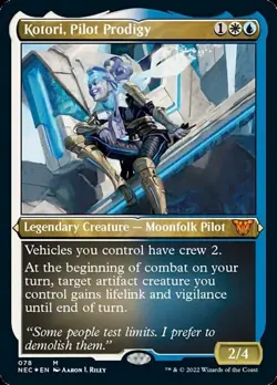 Kotori, Pilot Prodigy (Showcase Display Commander) [Kamigawa: Neon Dynasty Comm - Image 1