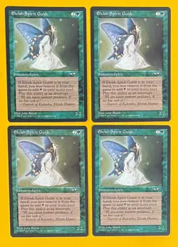 MTG ELVISH SPIRIT GUIDE (x4) Alliances (OldManMTG 009-908) - Image 1