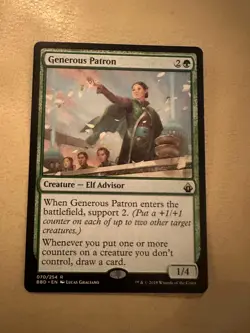 MTG - Generous Patron - Battlebond - NM - Image 1