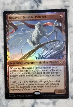 Mtg Ragavan, Nimble Pilferer Showcase Halo Foil Mint Condition Magic - Image 1