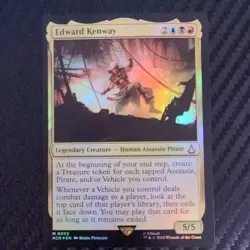 Edward Kenway MTG ACR Foil Near Mint Condition Pack Fresh - Image 1