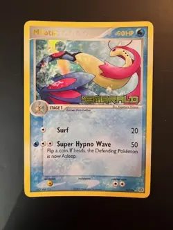 MILOTIC 8/106 REVERSE STAMPED EMERALD POKEMON LP - Image 1