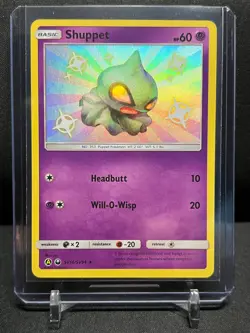 Shuppet SV16/SV94 Shiny Vault Rare Holo Pokemon 2019 Hidden Fates NM - Image 1