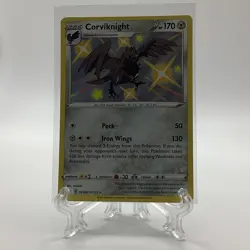 x1 Corviknight - SV089/SV122 - Shiny Holo Rare Pokemon Shining Fates M/NM - Image 1