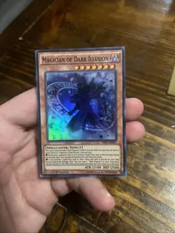 Yugioh Magician of Dark Illusion TDIL-EN017 Super Rare 1st Edition NM - Image 1