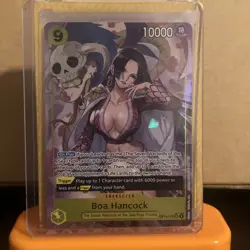 Boa Hancock (Alt Art) OP14-112 SR The Azure Sea’s Seven English One Piece TCG NM - Image 1