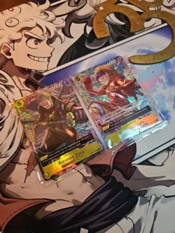 100% Donation⛑ One Piece TCG Luffy Zoro OP07-109/113 IBVol. 3 Promo *SEALED* - Image 1