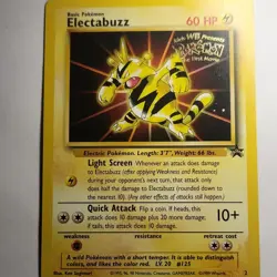 Pokemon Electabuzz Movie Promo 02/53 Wotc Promo Regular Card 60 HP 1999 - Image 1