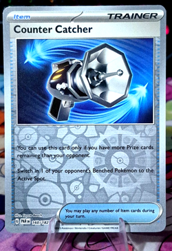Counter Catcher 160/182 Reverse Holo PAR Paradox Rift Pokemon Card NM - Image 1