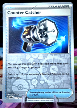 Counter Catcher 160/182 Reverse Holo PAR Paradox Rift Pokemon Card NM - Image 2