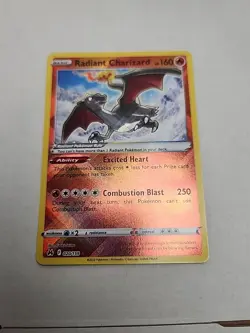 Pokemon Card TCG Radiant Charizard 020/159 015/172 English Amd Japanese NM Holo - Image 3