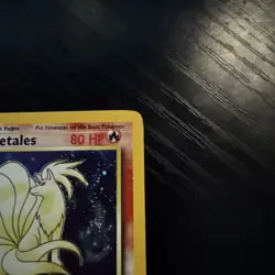 Pokemon TCG Ninetales Base Set 2 Holo Unlimited Rare Card 13/130 LP With Swirl - Image 5