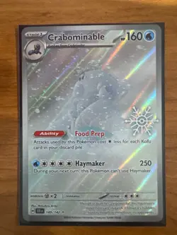 Crabominable - (Holiday Calendar) 149/142 Miscellaneous Cards & Products Holo - Image 1