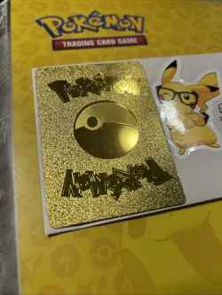1999 Pokemon Charizard Gold Foil Fan Art Textured Card 4/102 - Image 5