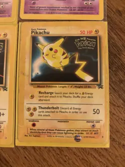 Pokemon 1999 the First Movie Black Star Promo Card Set of 4 - Image 2