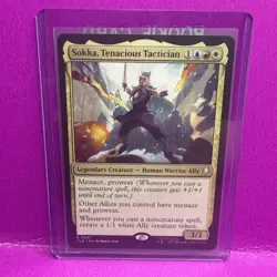 Sokka Tenacious Tactician N/M Avatar The Last Airbender Magic The Gathering MTG - Image 1