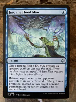 MTG TCG Foundations Into the Flood Maw 0052 Regular Uncommon - Image 1
