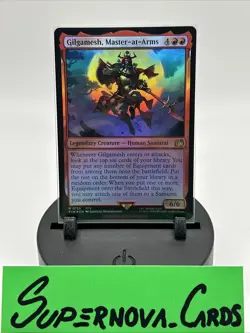 Gilgamesh, Master-at-Arms, FOIL, R 0139, FIN, Final Fantasy, MTG, English, NM - Image 1