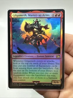 Gilgamesh, Master-at-Arms, FOIL, R 0139, FIN, Final Fantasy, MTG, English, NM - Image 2