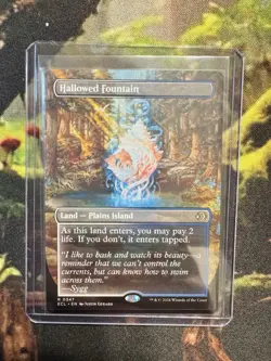 Hallowed Fountain (Borderless) Lorwyn Eclipsed Regular - Image 1