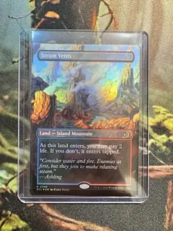 Steam Vents (Borderless) Lorwyn Eclipsed Foil - Image 1
