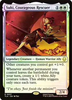 Suki, Courageous Rescuer Foil Avatar: The Last Airbender NM MTG - Image 1