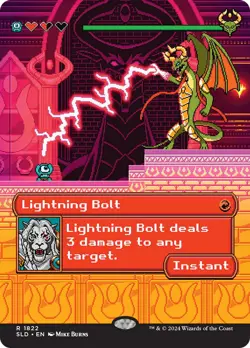 Lightning Bolt (1822) (Rainbow Foil) [Secret Lair Drop Series] Foil Near Mint - Image 1