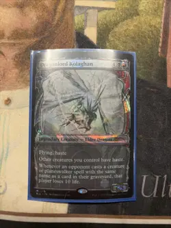 Dragonlord Kolaghan (Halo Foil) Secret Lair Drop Foil - Image 1